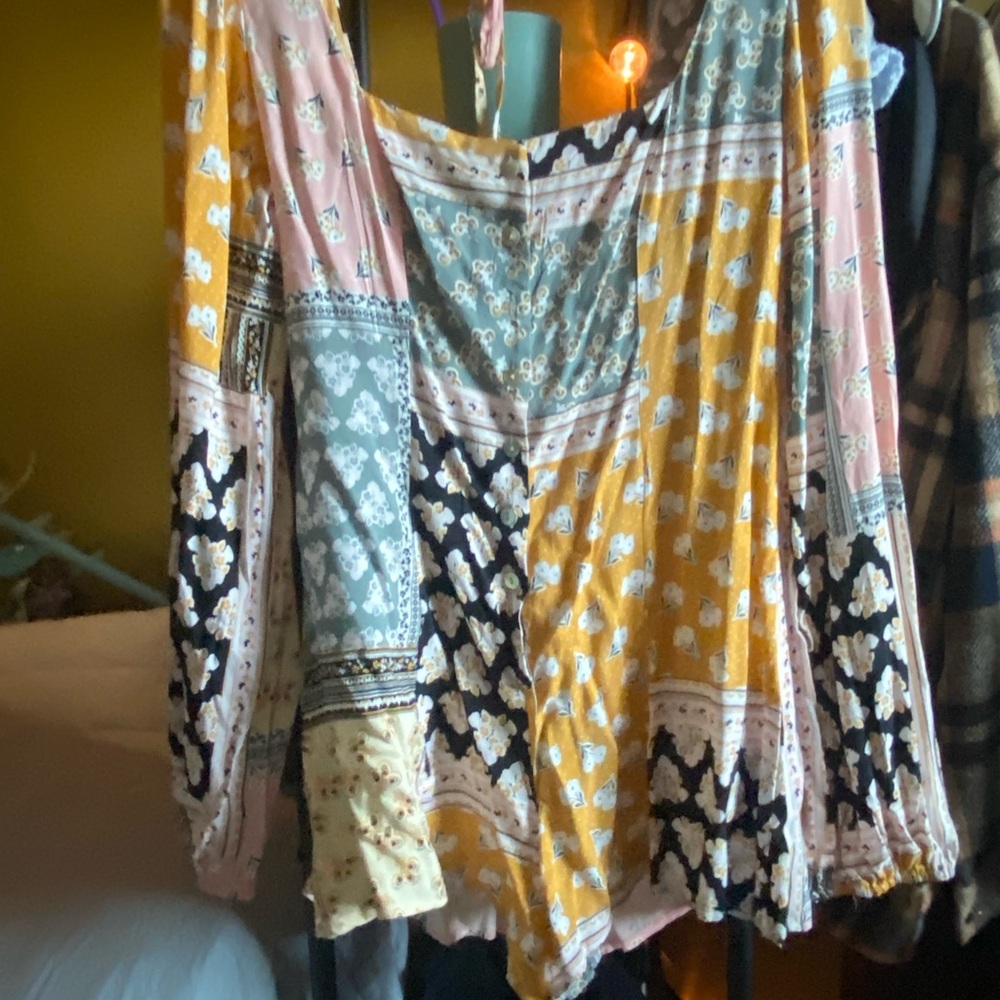 Patchwork Romper - image 2